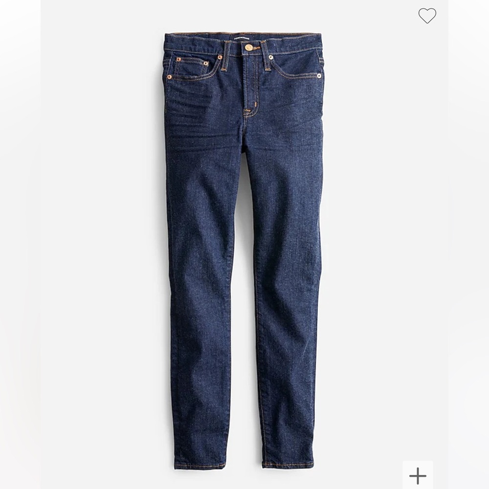 JCREW Jeans 9” inch High-Rise Toothpick - Size 36 - worn once